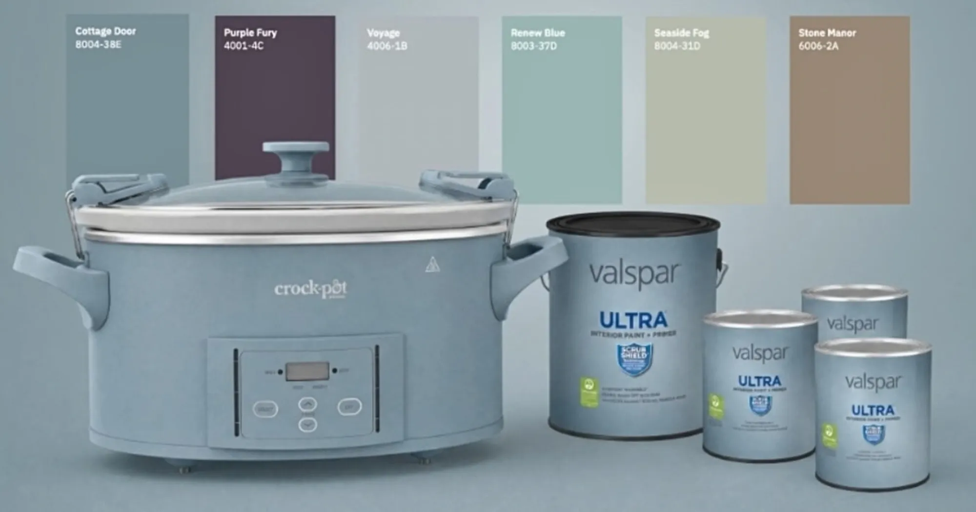 The Crock-Pot® Brand and Valspar® Bring Color to the Heart of the Home